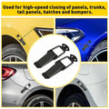 2X Quick Fiber Carbon Release Fasteners for Bumper Trunk Fender Hatch (V)