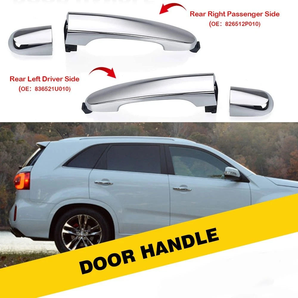 2X Exterior Door Handle for Kia Sorento (2011–2015)