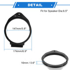 2X Speaker Spacer Ring for Skoda Toledo (6.5'' Tweeter)