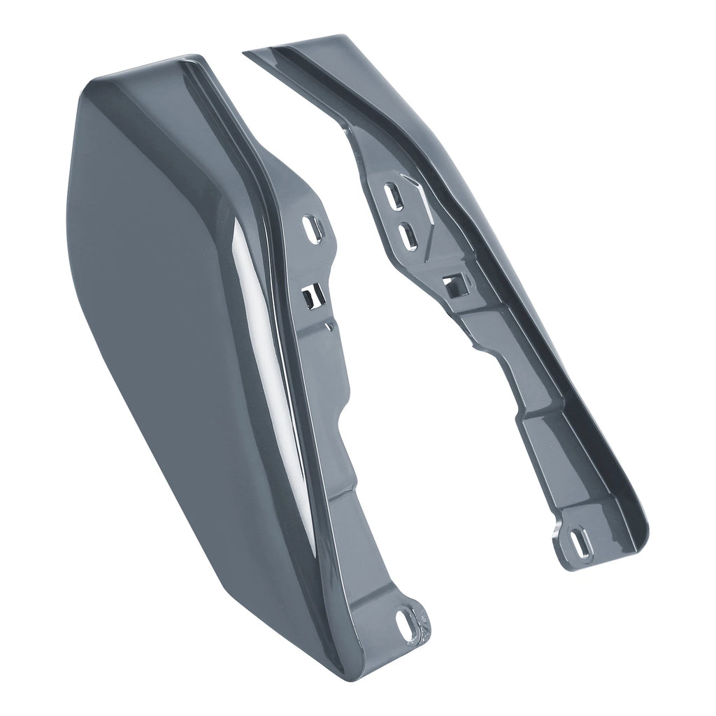 Mid Frame Deflectors for Harley Electra Glide Road Glide (2009–2023) 22 Gunship Gray