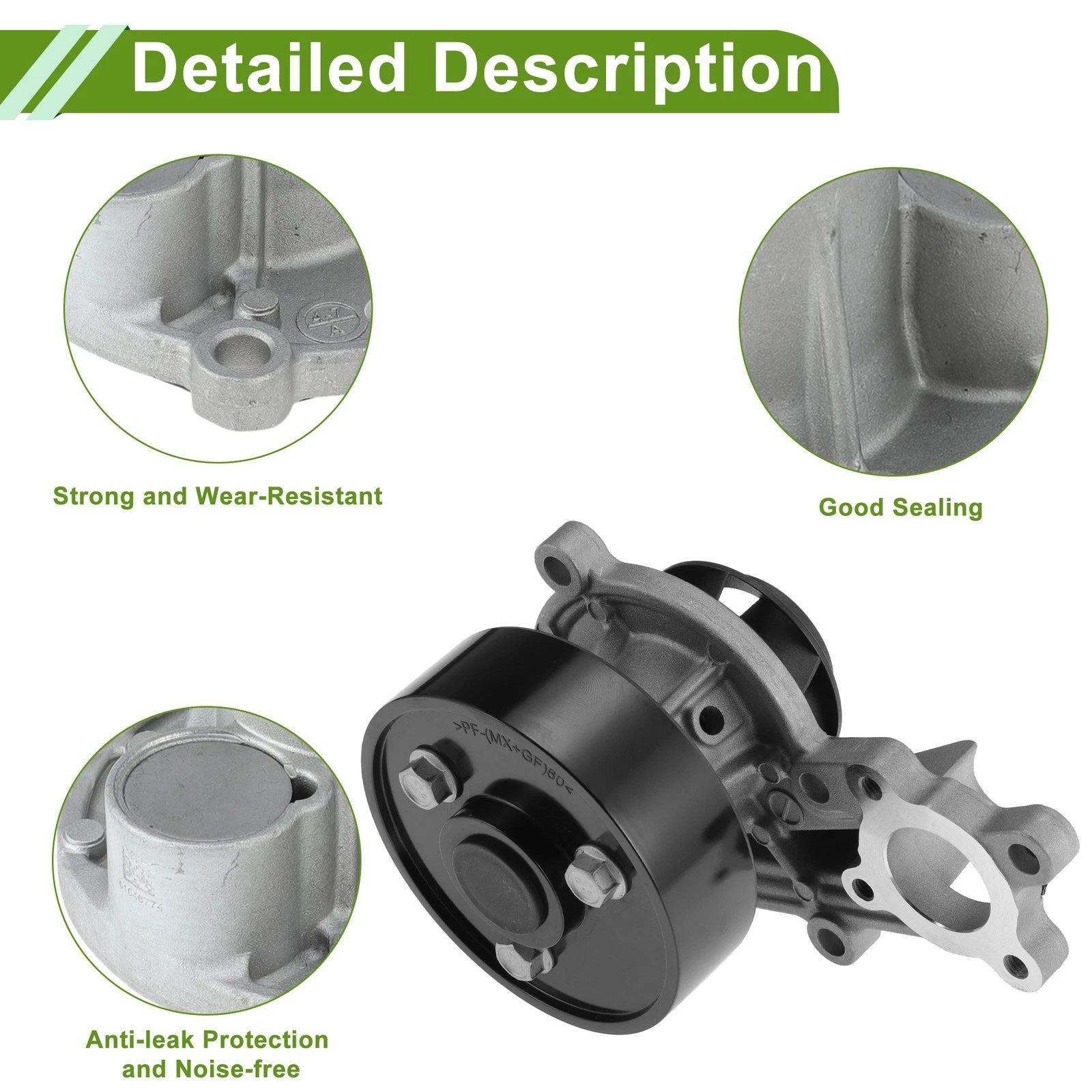 Engine Water Pump for BMW 330i G20 (2019–2024) No. 11518482250