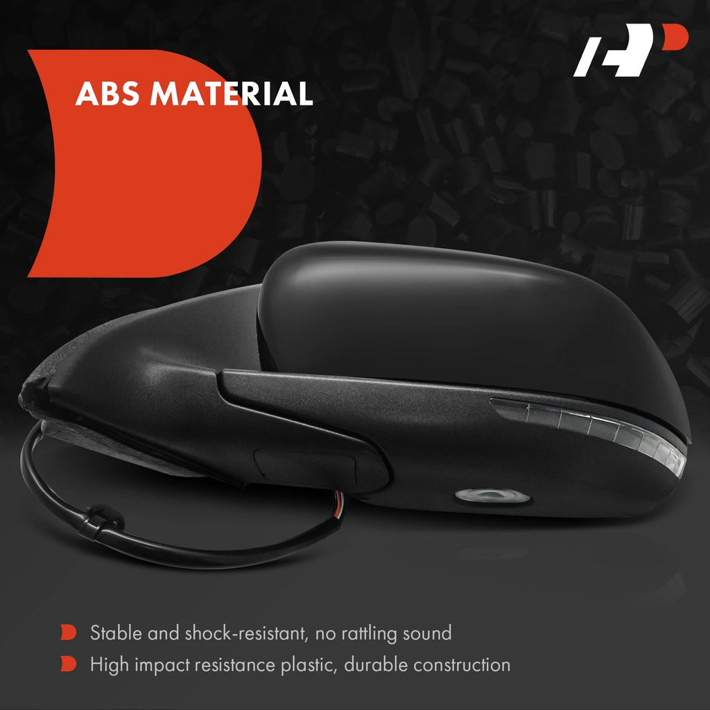 2X Power Mirror Manual Fold Blind Spot for Jeep Cherokee (2014-2018)