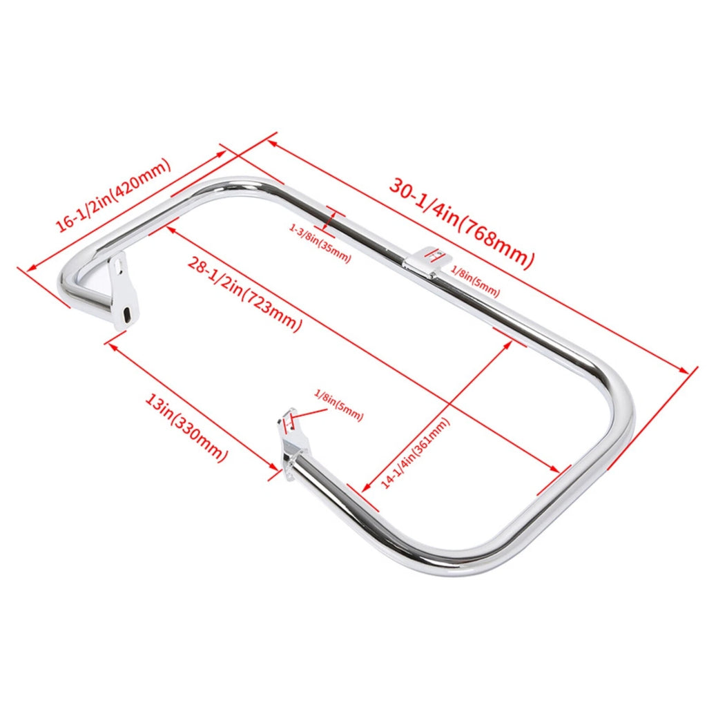 1.25" Engine Guard Highway Crash Bar for Honda Shadow Aero 750 (2004-2024)