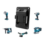 Power Tool Holder Stand for Wrench Fan Wall Mount Storage (Black)