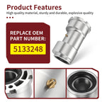 Rear Axle Bearing Carrier Hub for Polaris Outlaw 450 525 (2008–2010)
