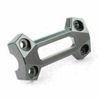 Titanium CNC Front Handlebar Riser Clamps for Kawasaki Z900 (2017–2022)