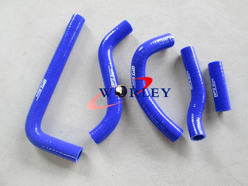 Silicone Radiator Hose Kit for Suzuki RMZ250 2010-2012 ( Black)