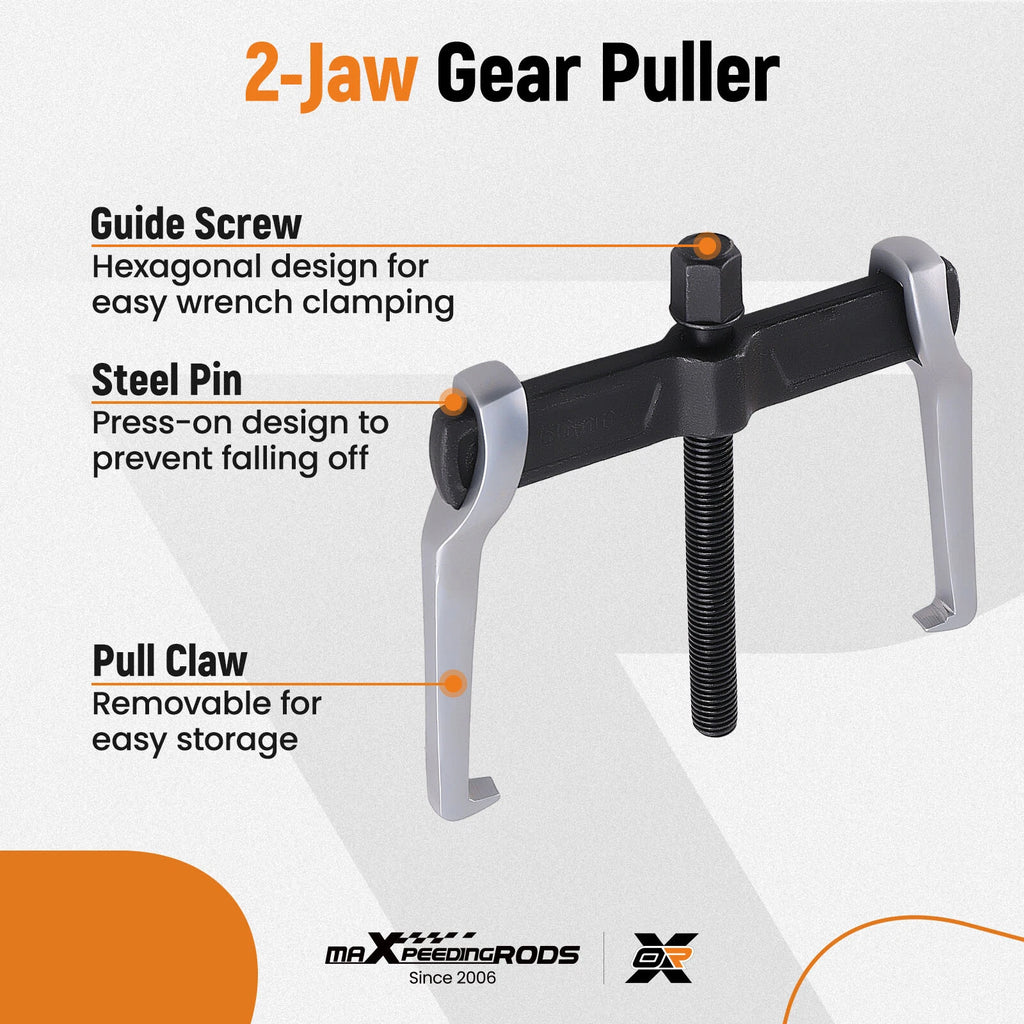 2-Inch 2-Jaw Gear Puller for Automotive Applications