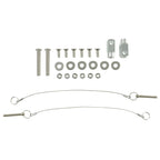 Pair Steel Tubular Half Door Tube for Jeep Wrangler YJ TJ (1987–2006)