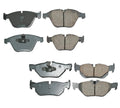 Akebono Euro Front & Rear Ceramic Slotted Brake Pad Kit for BMW E90 E92 E93 E84 (2007–2013)