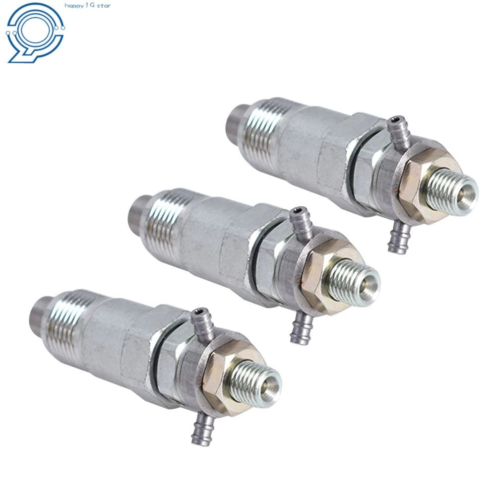 3x Fuel Injectors for Kubota D950 D1302 D1402 V1702 V1902