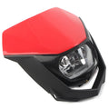Headlight Fairing for Supermoto Dirt Bike - Red