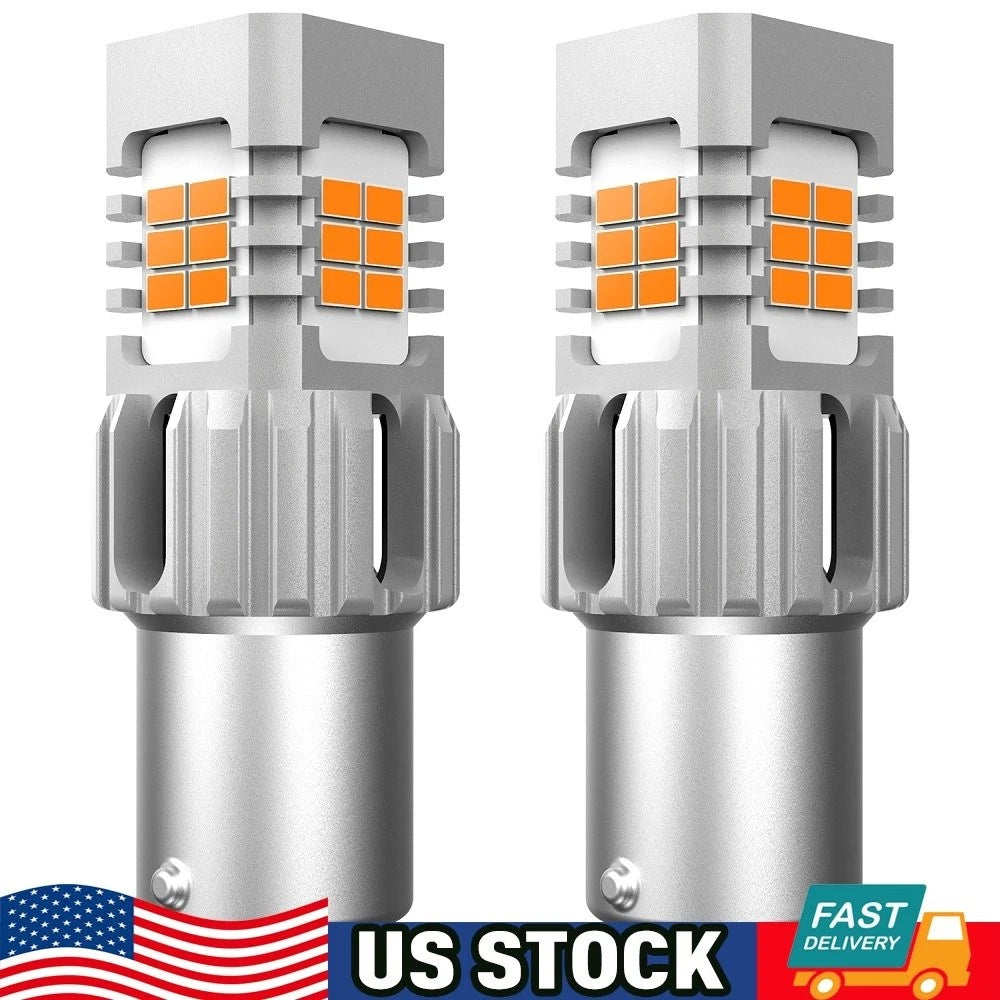 2X AUXITO 1156 7506 LED Rear Turn Signal Light Bulb for