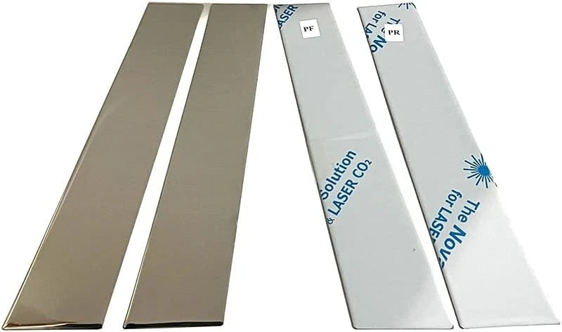 Luxury Pillar Post Trim 4pc Polished for Chevy Trailblazer (2021–2023)