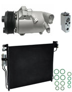 AC Compressor Kit With Condenser for Nissan Pathfinder 4.0L (2008–2012)