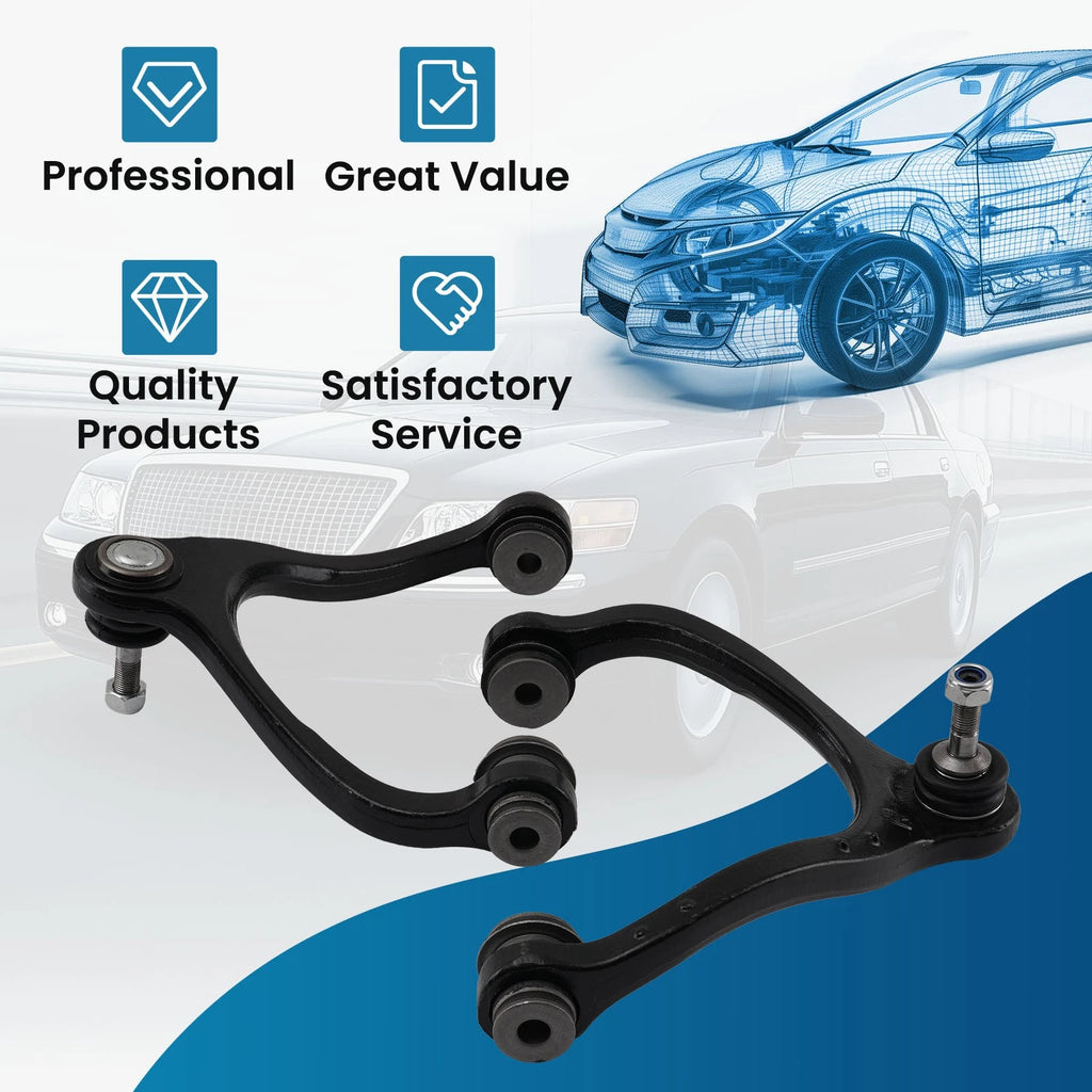 2X Front Upper Control Arm for Ford Crown Victoria Mercury Grand Marquis (2003–2011)