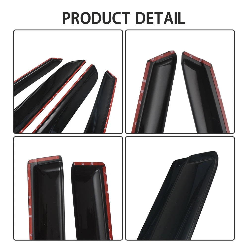 Window Vent Visor Rain Deflector for Honda Accord (2005–2007)