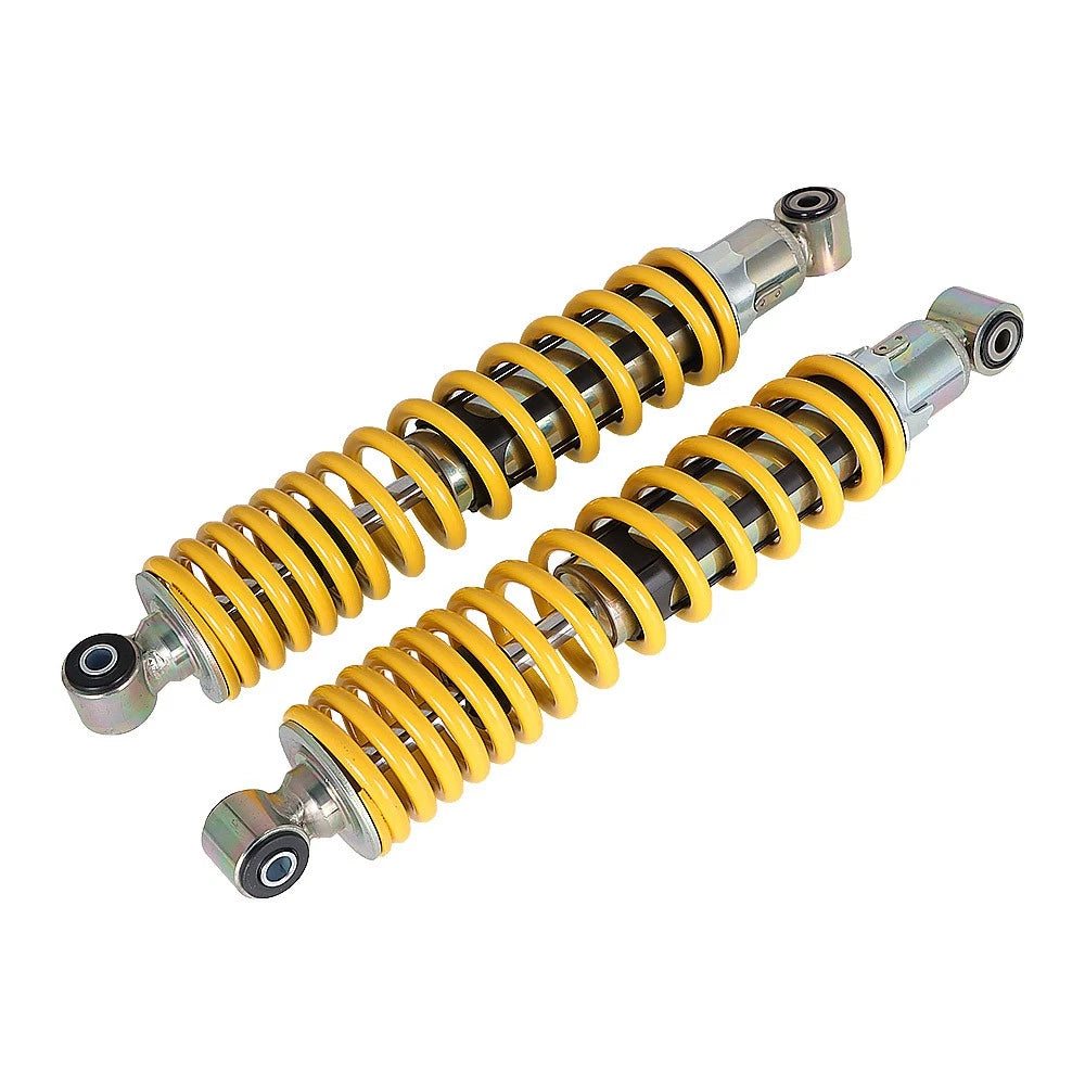 2X Front Shock Absorbers for Yamaha Banshee 350 (1987â2006) Yellow Springs