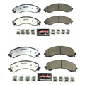 PowerStop Z36 Carbon-Fiber Ceramic Disc Brake Pad Kit for Savana 3500 (2010–2023)