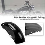 Rear Fender Mudguard Fairing for Sportster 883 1200 (2004–Present) Black