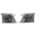 Headlights PAIR LH+RH for Toyota Prado 95 Series (1999–2002)