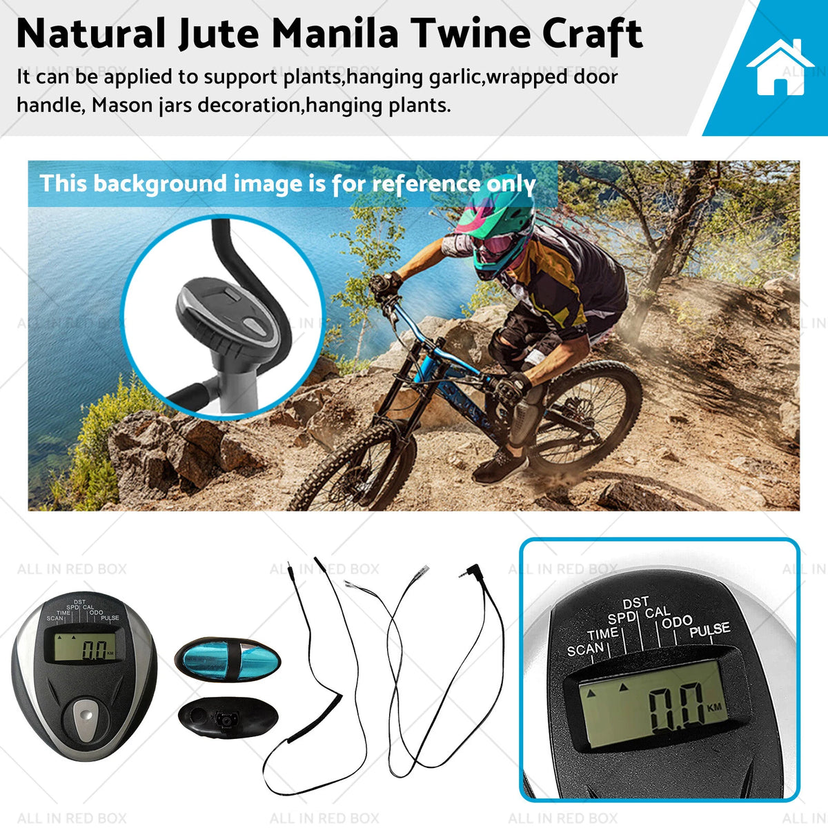Replacement Speedometer Monitor for Stationary Exercise Bike