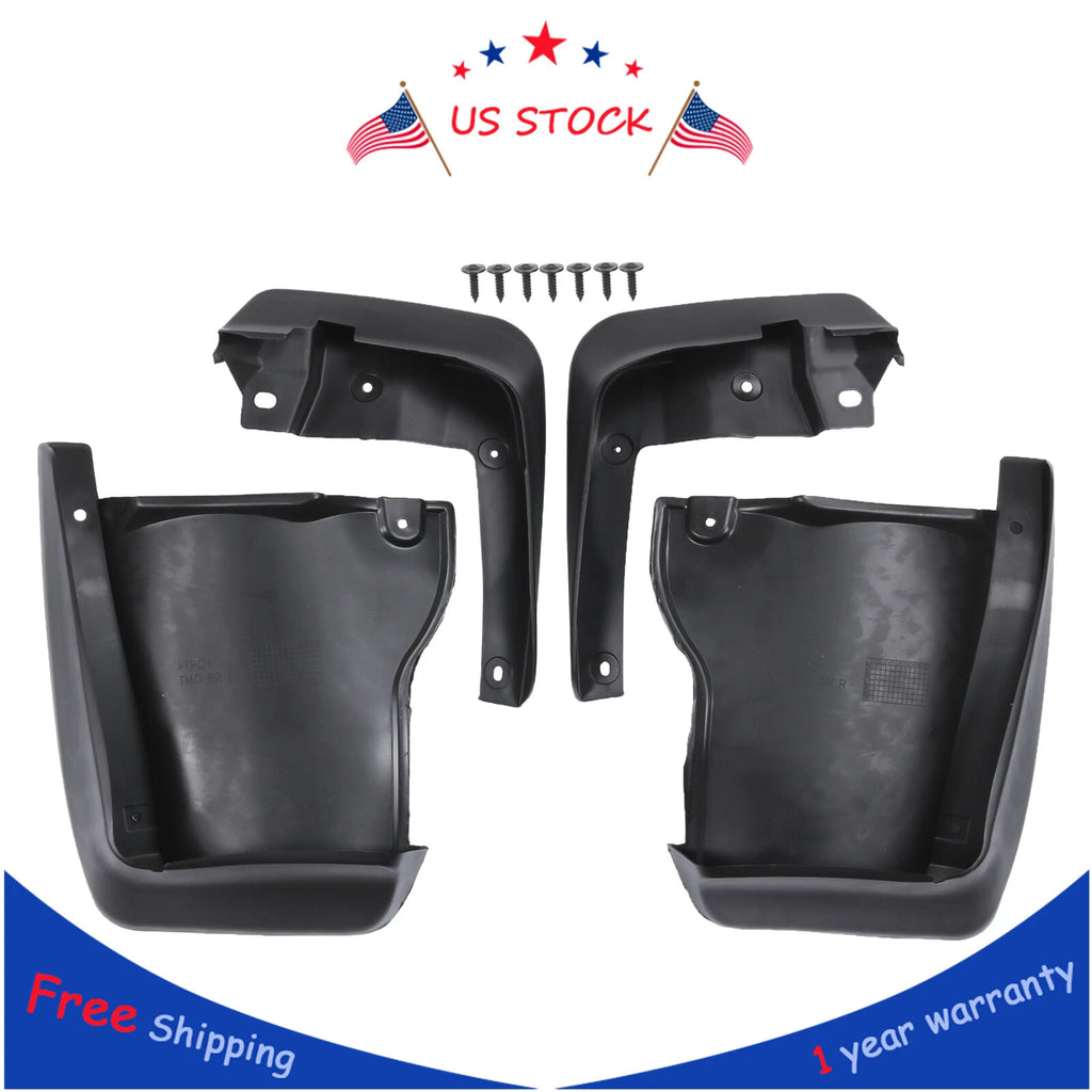 Set of 4 Splash Guards for Honda Accord Sedan (2008–2012)