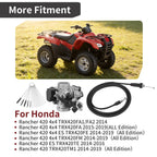 Throttle Body + Cable for Honda Rancher 420 4x4 TRX420FA (2015–2019) 16400-HR3-A42