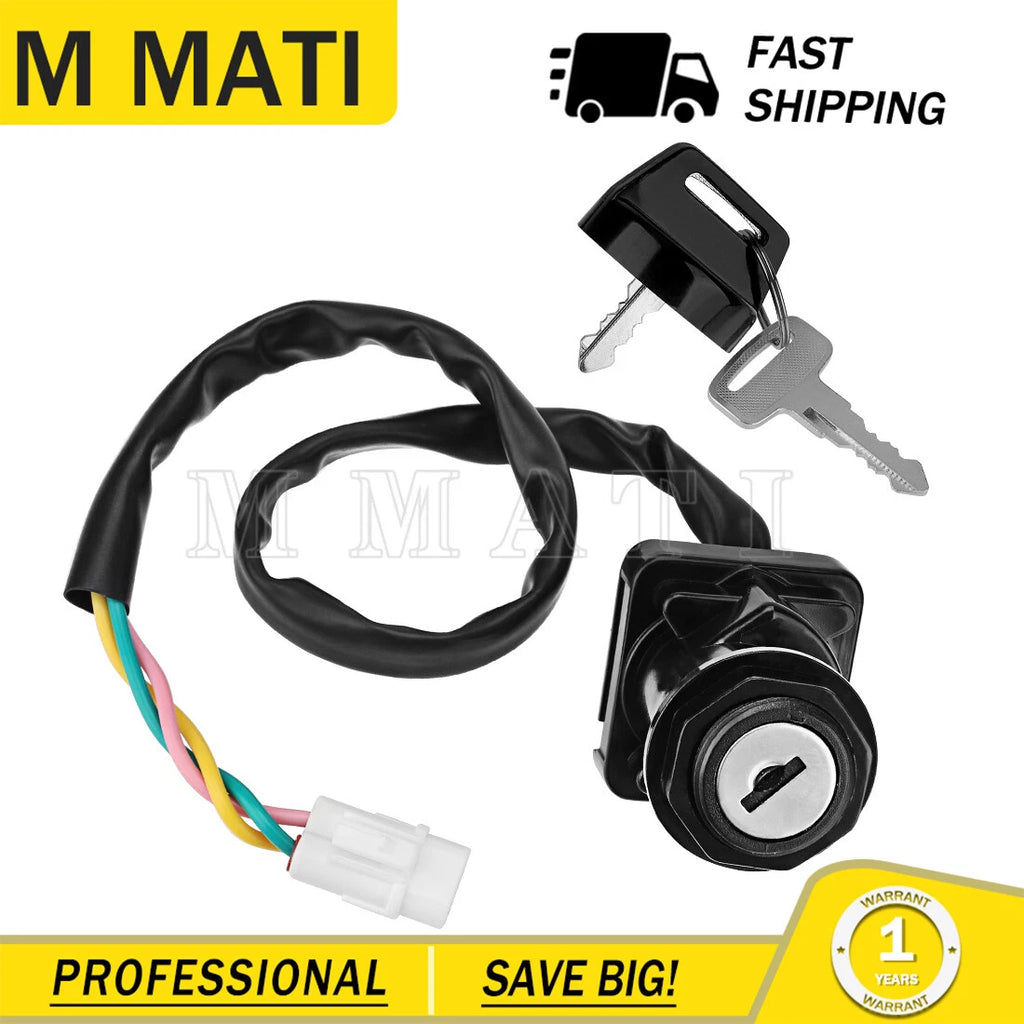 Ignition Key Switch for Bombardier Canam Quest 500 (2002–2004)