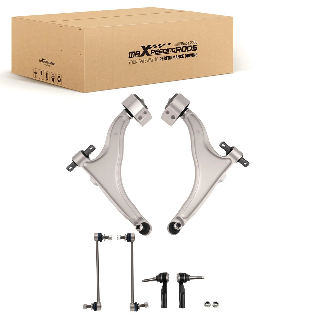 6x Front Lower Control Arms Suspension Kit for Cadillac SRX (2010–2016)