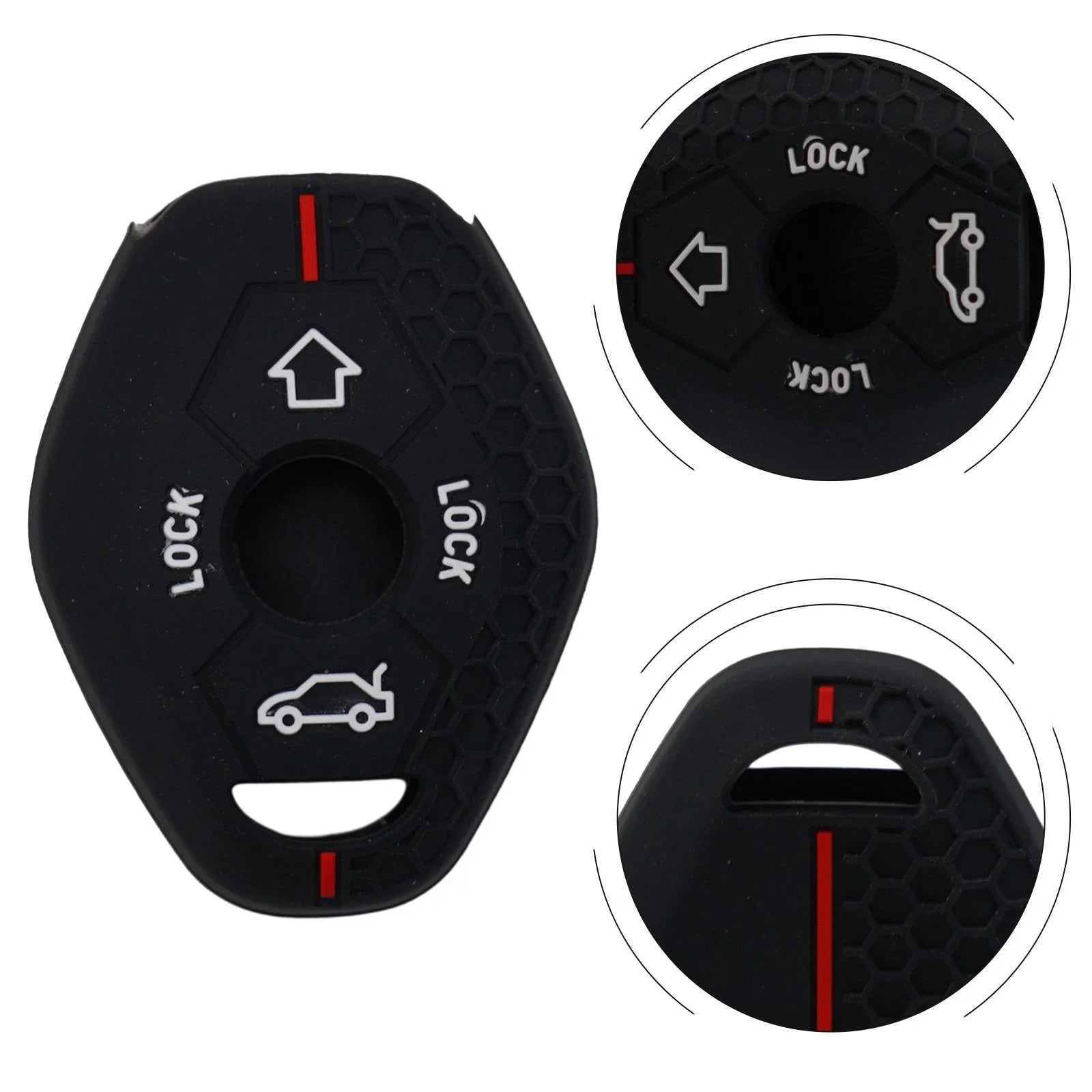 Key Cover for Car Black Signal-friendly