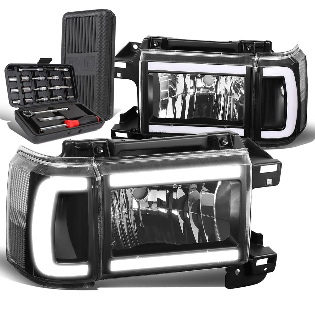 LED DRL Bar Headlight Lamp for Ford Bronco (1987–1991)