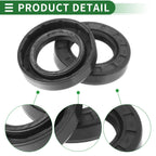 Set of 5 Oil Seal Rotary Shaft Seal NBR Rubber 35x58x12mm