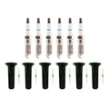 Denso 6 Iridium Spark Plugs & NGK Ignition Coil Boots Kit for 9-7x (2005–2009)