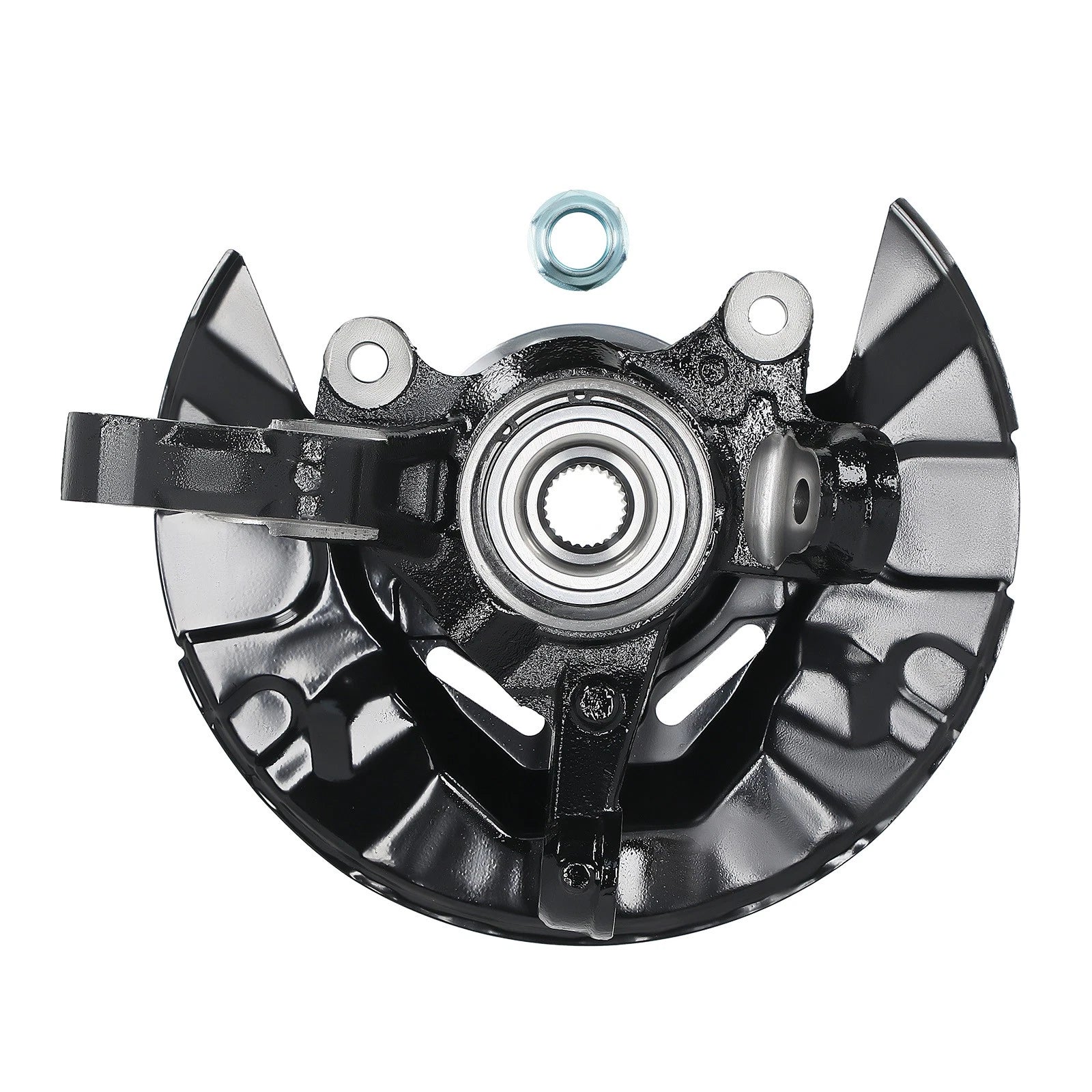 Front Left Steering Knuckle + Wheel Hub Bearing for Toyota Corolla (2003–2008) 698-389