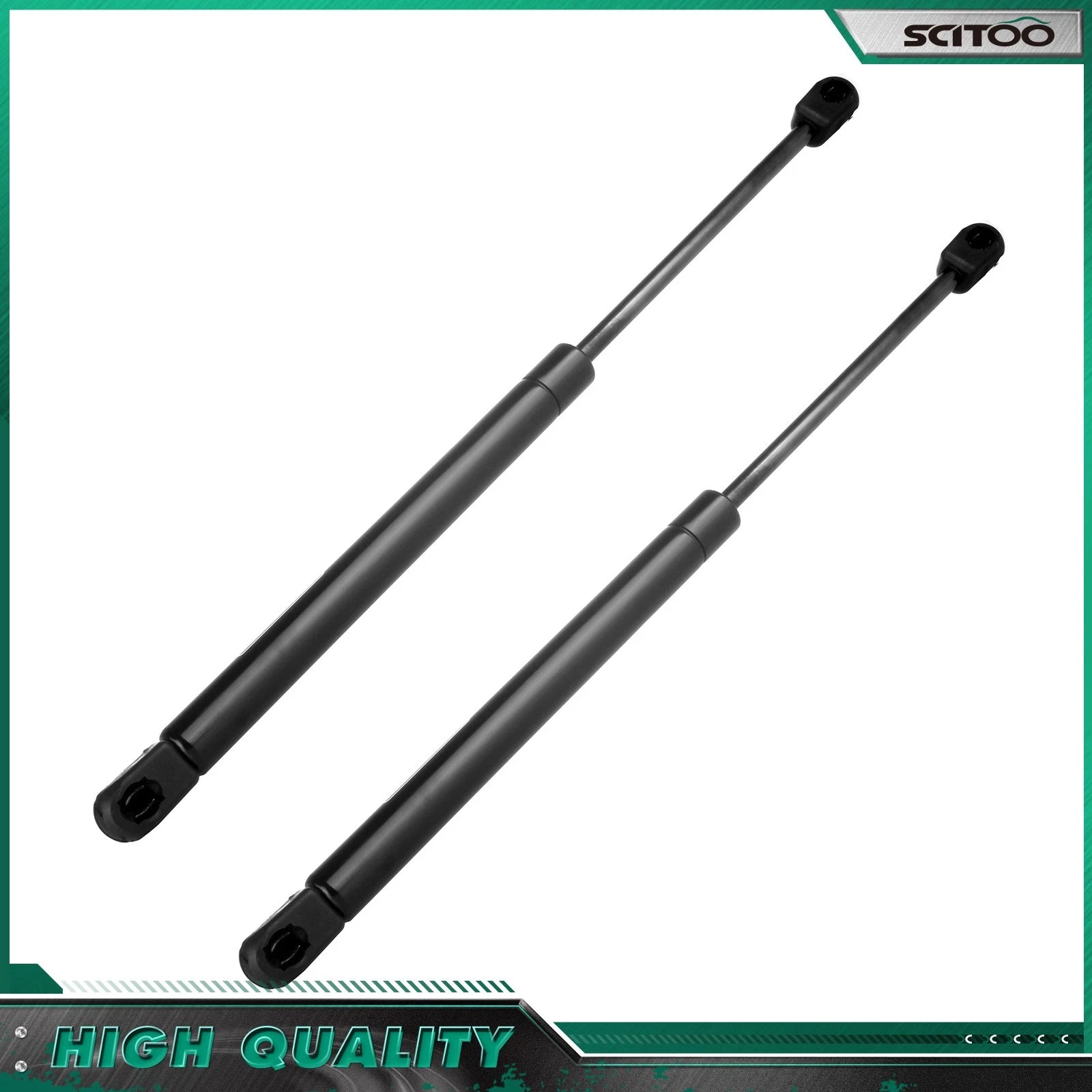 2X Front Hood Lift Supports Struts for Hummer H3 (2006–2010)