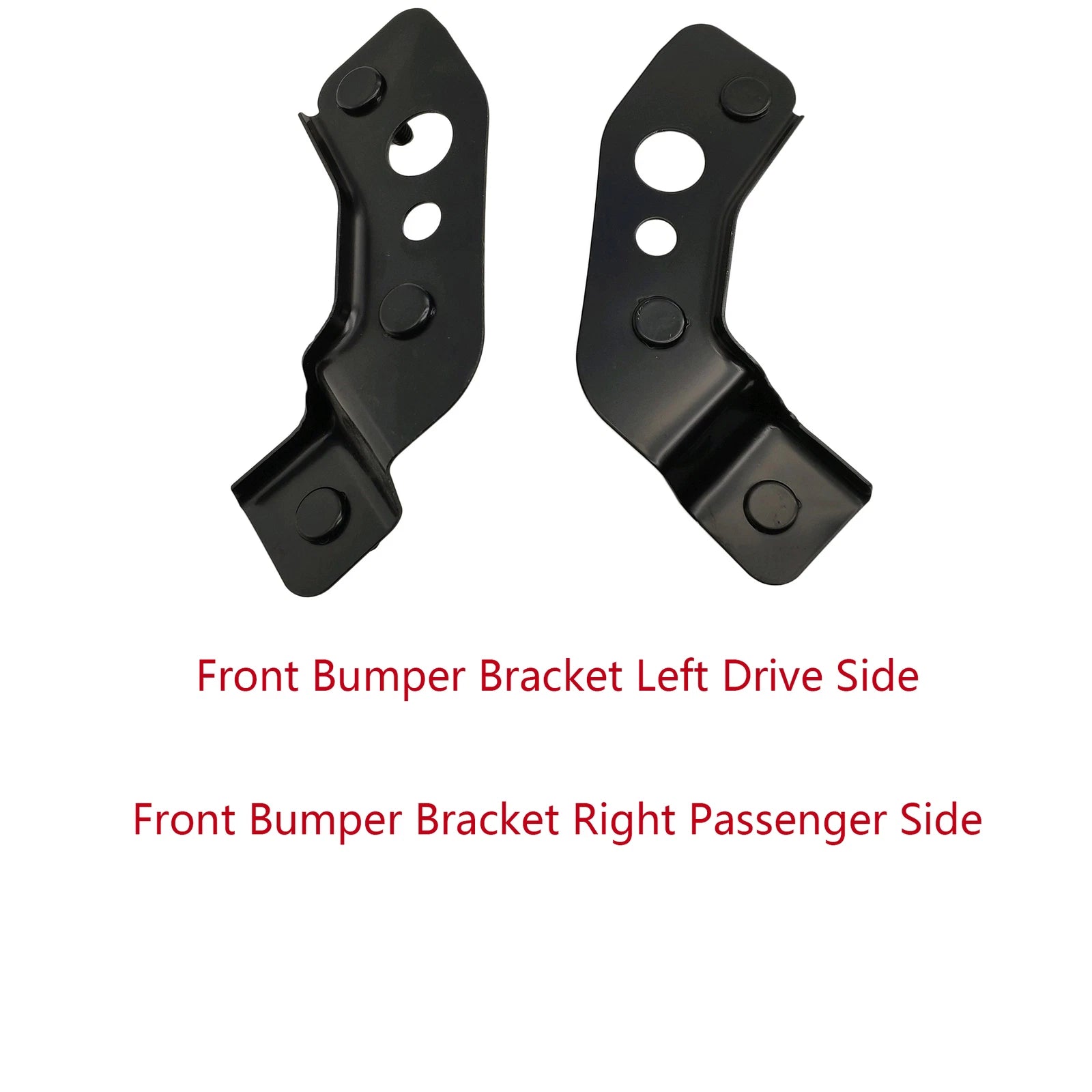 2X Front Steel Bumper Brackets for Ford Mustang V8 (2005–2014)