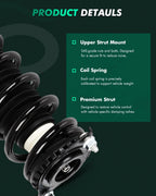 Pair Rear Strut & Coil Spring Assembly for Subaru Outback (2005–2009)