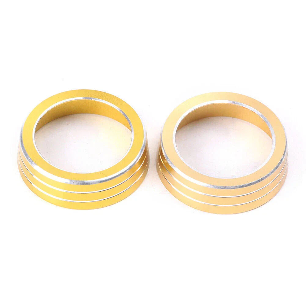 AC Control Switch Cover Ring for Honda Civic (2016-2017) Gold