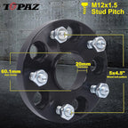 Set of 4 Wheel Spacers for Toyota Camry Lexus ES300 (20mm, Hubcentric)