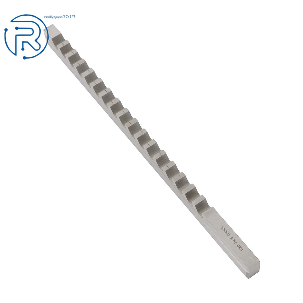 D Style HSS Standard Keyway Broach for CNC Machines (1/2" & 9/16")