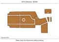 EVA Pads for Centurion SV244 (2013) - Faux Teak Flooring Mat