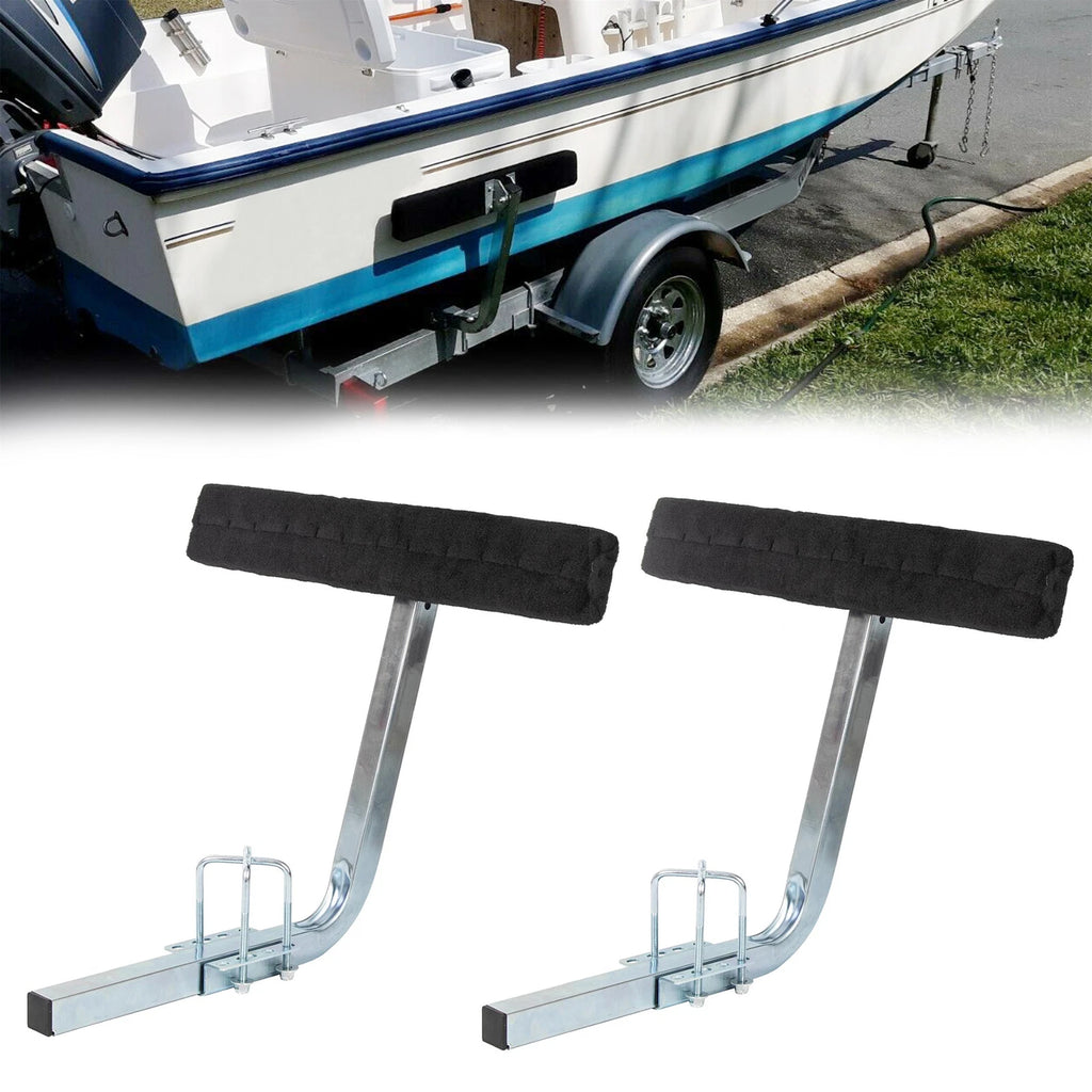 75 Degree Boat Trailer Side Guide Bunk Board Kit for Universal Models (2')