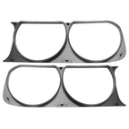 Set of 2 Headlight Bezel Trim Covers for Dodge Challenger (2008-2014)