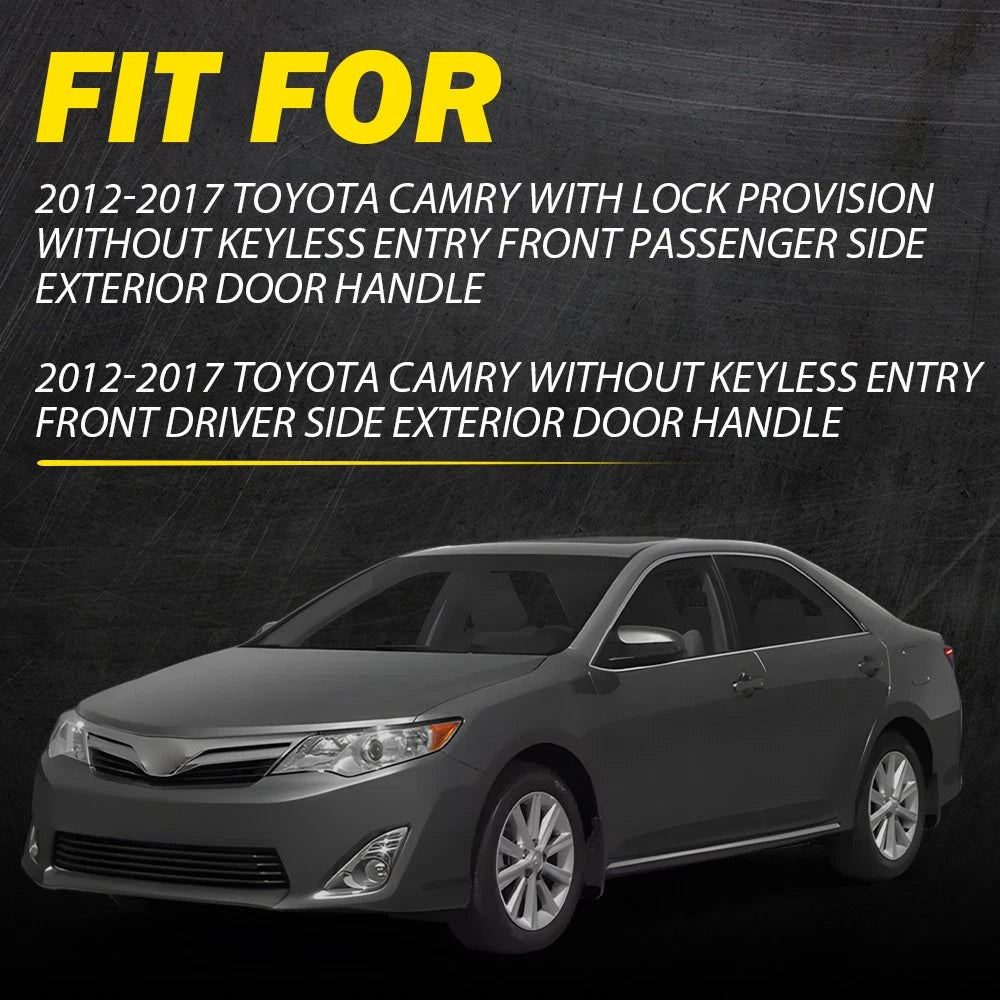 Exterior Door Handle for Toyota Camry (2012–2017) - Gray