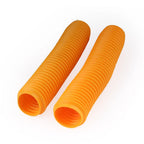 2X 360MM Fork Dust Covers Gaiters Boots for Motorcycle Dirt Bike