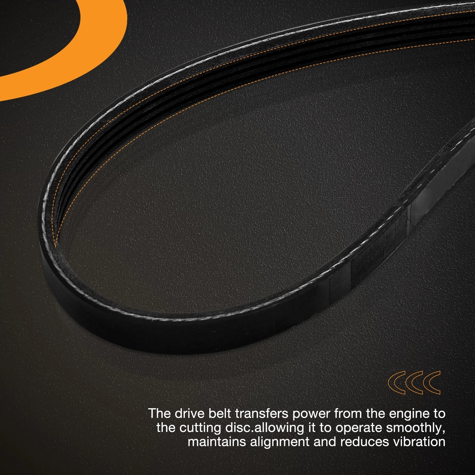 Front Belt Guard with Belt for Stihl TS800 (2000-2023)