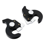 Sissy Bar Luggage Rack Docking Latch Clip Kit for Harley Touring Electra Glide (2014–2023)