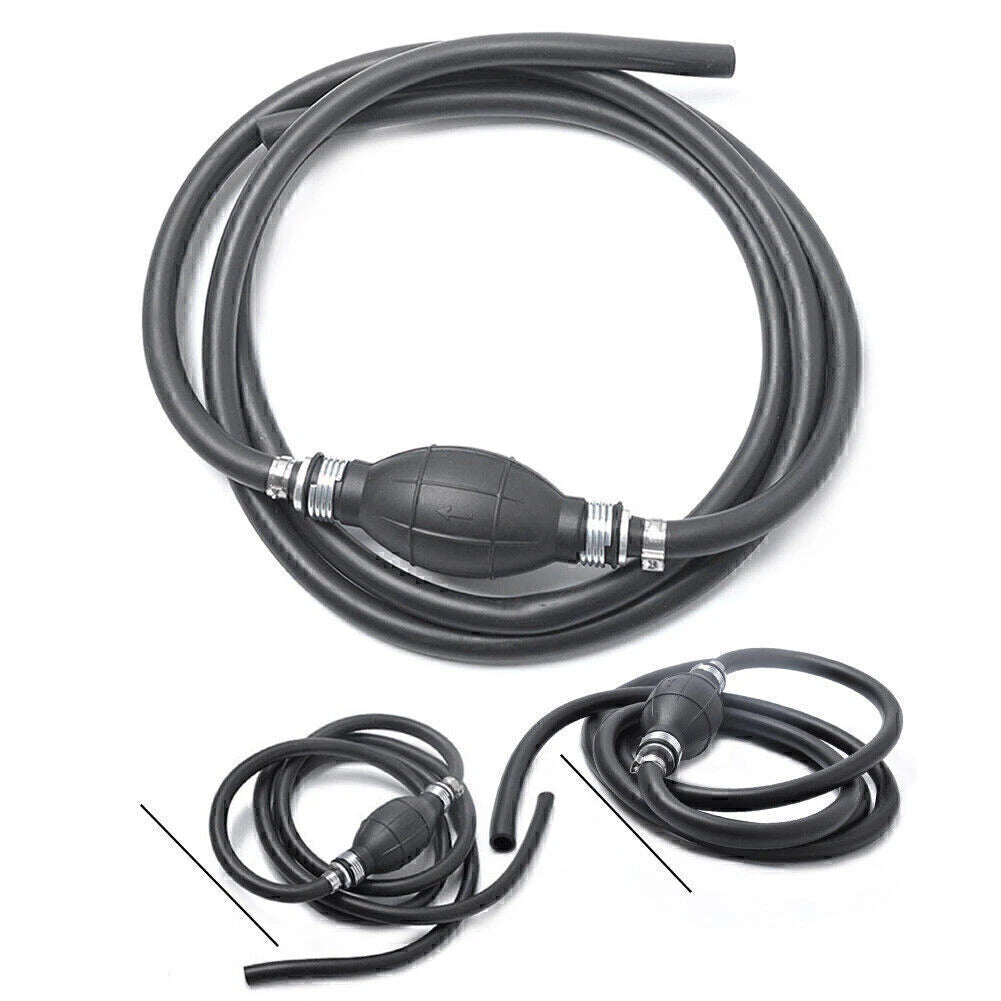 5/16" Fuel Gas Hose Line Assembly with Primer Bulbs for Marine Outboard Motors