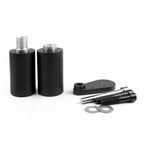 Frame Sliders Crash Protector for Yamaha YZF R6 R6S (2003–2008) No Cut Black